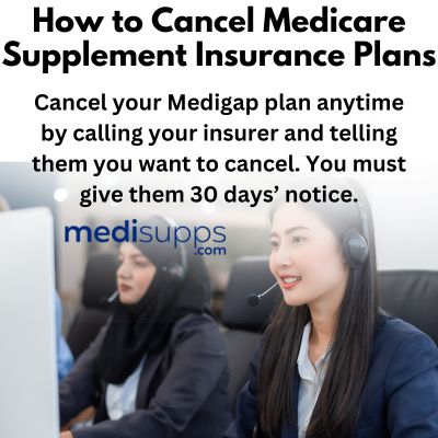 How to Cancel Medicare Supplement Insurance Plans