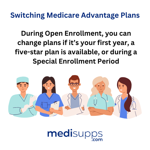 Can you go back to original medicare from an advantage plan 